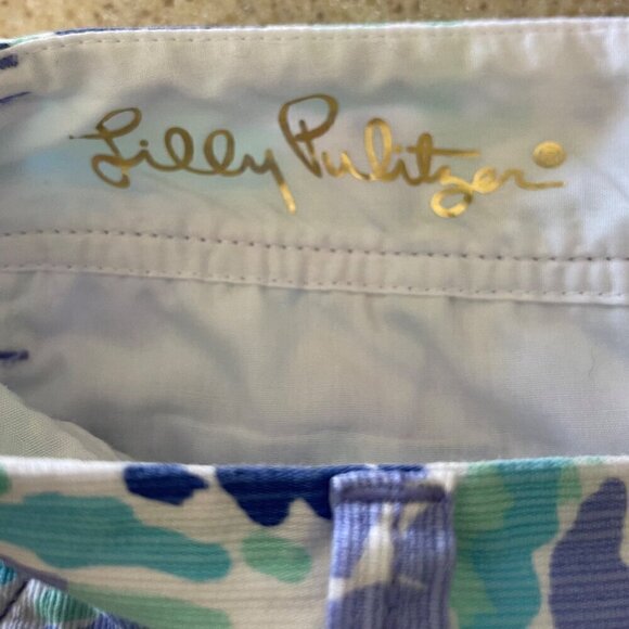 Lilly Pulitzer Shorts Womens Size 00 The Walsh Colorful Bold Coastal Beachy - Picture 5 of 11